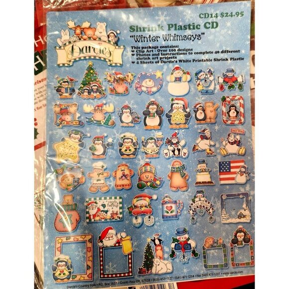 Assorted Christmas Scrapbooking Enphemera & Cardmaking Supplies - Picture 6 of 14